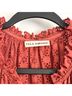 Ulla Johnson Floral Red Cocktail Dress Size 2 - photo 3