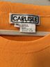 Carlisle Orange Pullover Sweater Size XL - photo 3