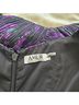 AMUR Floral Black Purple Cocktail Dress Size 2 - photo 3