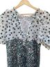 MUNTHE 100% Polyester Floral Multi Color Cocktail Dress Size 8 - photo 9