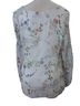 Elena Baldi Floral Multi Color Long Sleeve Blouse Size L - photo 2