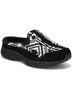 Easy Spirit Aztec Or Tribal Print Black White Mule/Clog Size 6 - photo 13