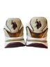 U.S. Polo Assn. White Gold Tan Sneakers Size 6 - photo 2