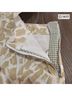 Maeve Print Tan White Overall Shorts Size 14 - photo 12