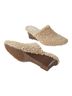 Vivaia 100% Recycled Plastic Solid Brown Tan Mule/Clog Size EU 38 - photo 4