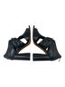 Donald J Pliner 100% Leather Solid Black Heels Size 8 1/2 - photo 9