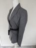 DKNY Houndstooth Black White Blazer Size 6 - photo 5