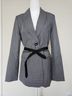 DKNY Houndstooth Black White Blazer Size 6 - photo 6