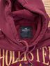 Hollister Burgundy Pullover Hoodie Size L - photo 3