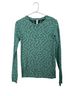 Athleta Print Teal Gray Long Sleeve Top Size S - photo 1