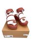Cult Gaia Red Wedges Size EU 36 1/2 - photo 1