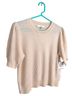 FRAME Ivory Cashmere Pullover Sweater Size L - photo 2
