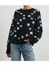 Rails Stars Black White Pullover Sweater Size L - photo 8