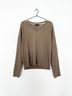 The Range Brown Long Sleeve Blouse Size S - photo 3