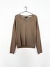 The Range Brown Long Sleeve Blouse Size S - photo 4