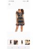 Foxiedox Floral Solid Multi Color Black Blue Gold Pink Cocktail Dress Size S - photo 4