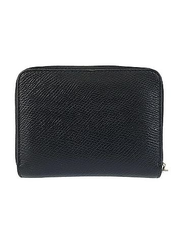 Céline CELINE Black Leather Wallet with Silver Hardware, Men's (view 2)