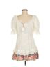 LoveShackFancy Floral White Multi Color Cocktail Dress Size 8 - photo 2