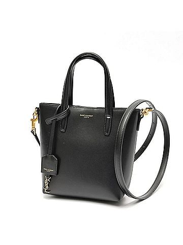 Saint Laurent Saint Laurent Mini Toy Shoulder Bag 773995 Box Leather Black S-159778 (view 1)