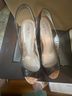 Me Too 100% Patent Leather Black Heels Size 10 - photo 4