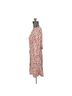 CAbi 100% Polyester Animal Print Red White Casual Dress Size XS - photo 6