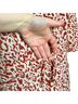 CAbi 100% Polyester Animal Print Red White Casual Dress Size XS - photo 4