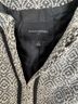 Banana Republic 75% Cotton 17% Polyester 8% Rayon 100% Polyester Tweed Black White Jacket Size 4 - photo 3