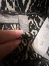 Chico's Animal Print Black White Casual Pants Size 3 - photo 4