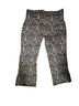 Chico's Animal Print Black White Casual Pants Size 3 - photo 2
