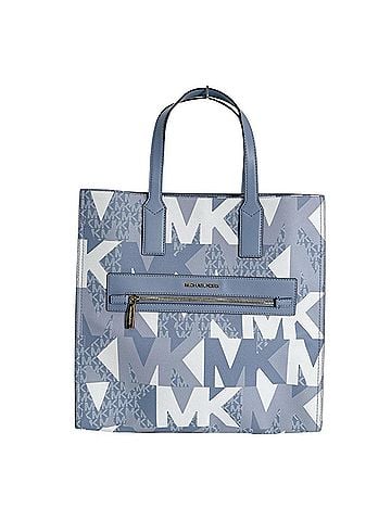 Michael Kors Michael Kors Kenley Leather Shoulder Bag, Blue, 35H1GY9T3T (view 2)