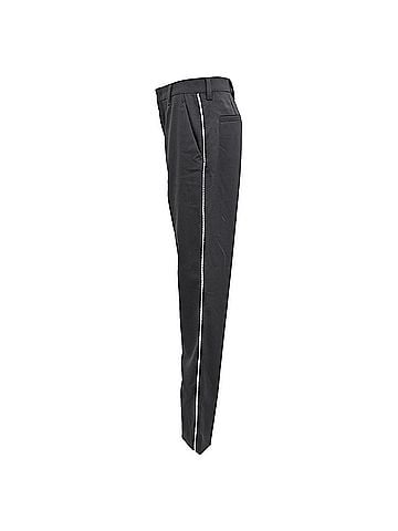 Miu Miu Miu Miu Stretch Pants With Side Crystals in Black Wool (view 2)