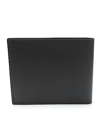 Dunhill Dunhill DUNHILL Bifold Wallet Leather Dark Brown Men's MENS (view 2)