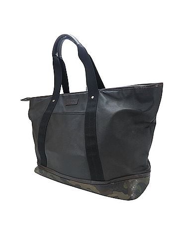 Coach Coach Tote Bag Weekend F70832 Signature Coated Canvas Black Green Camouflage Boston Men's COACH (view 2)