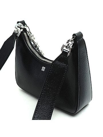 Givenchy GIVENCHY Moon Cutout 2-Way Shoulder Bag Black BB50QKB1LD Women's (view 2)