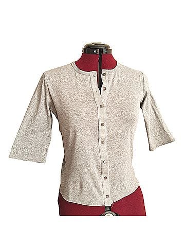 Sutton Studio 3/4 Sleeve Button-Down Shirt (view 1)