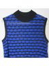 St. John Sport Print Blue Black Sleeveless Top Size P (petite) - photo 3