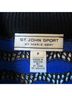 St. John Sport Print Blue Black Sleeveless Top Size P (petite) - photo 5