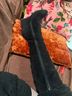 Lavender Label by Vera Wang Black Wedges Size 8 - photo 6