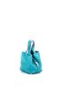 Hermès 100% Leather Blue Picotin Lock Bag Clemence PM One size - photo 3