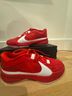 Nike Red White Sneakers Size 8 1/2 - photo 6