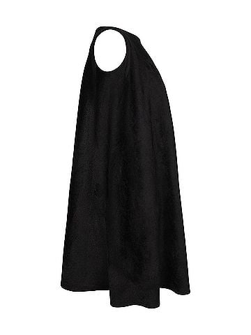 Alaïa Alaia Sleeveless Swing Dress in Black Viscose (view 2)