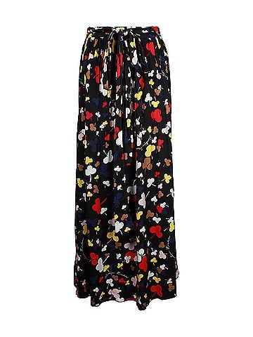 Moschino Boutique Moschino Maxi Skirt in Floral Print Viscose (view 1)