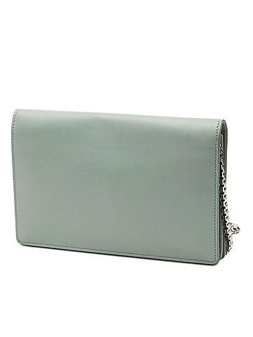 Balenciaga Balenciaga Chain Shoulder Bag/Wallet 420837 Blue Leather Women's BALENCIAGA (view 2)