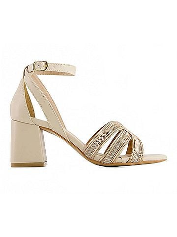Andrea Women's Medium Heel Ankle Strap Sandals (view 1)