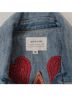 Mcguire 100% Cotton Solid Blue Denim Jacket Size M - photo 3