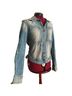 Mcguire 100% Cotton Solid Blue Denim Jacket Size M - photo 1