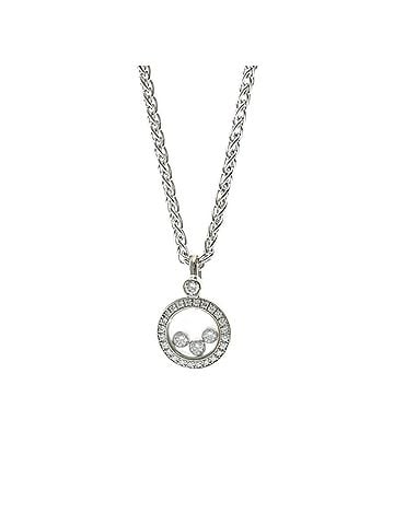 Chopard Chopard Happy Diamonds Necklace WG 793957 Product Condition Rank A Weight 11.8g (view 2)