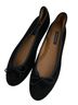 Margaux Solid Color Block Black Flats Size EU 41 1/2 - photo 1