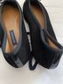 Margaux Solid Color Block Black Flats Size EU 41 1/2 - photo 7