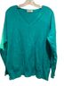 Zenana Teal Pullover Sweater Size L - photo 1